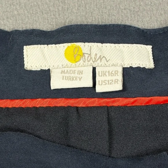 Boden Navy Pencil Skirt - Picture 2 of 12